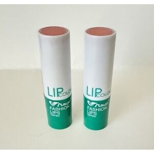 Amuse Fashion Lips Tinted Lip Color Soft Rose Lot of 2 – New Sealed